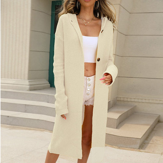 Cardigan met capuchon voor dames