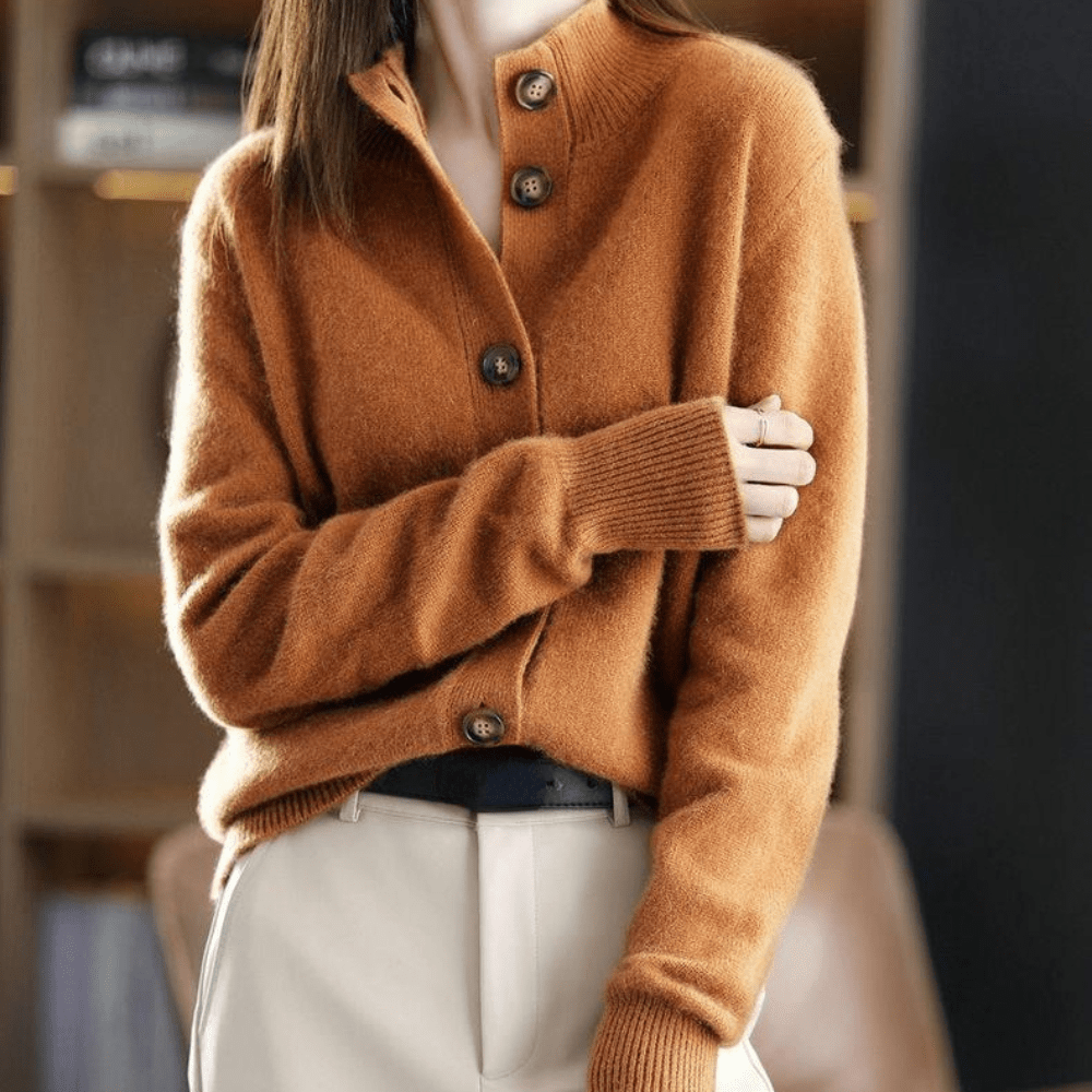 Darla Kasjmier vest voor dames - Zachte, elegante trui met comfortabele pasvorm
