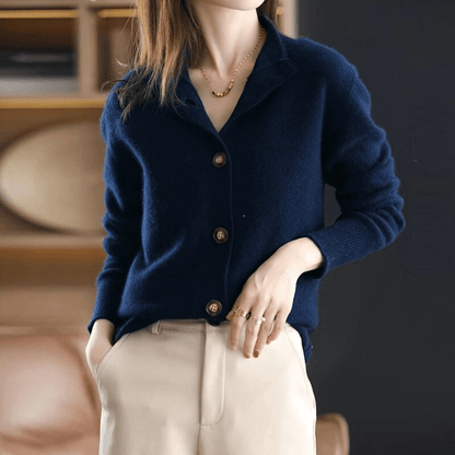 Darla Kasjmier vest voor dames - Zachte, elegante trui met comfortabele pasvorm