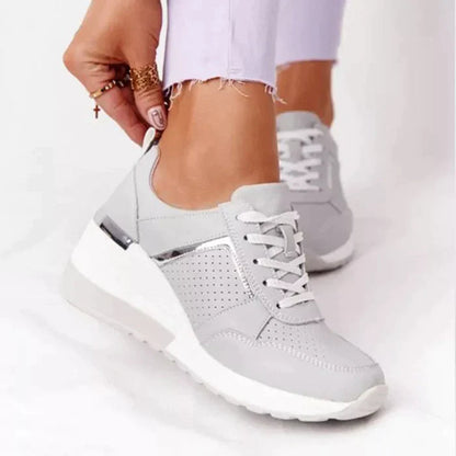 ZenStep Damessportschoen Beige Grijs Khaki Wit