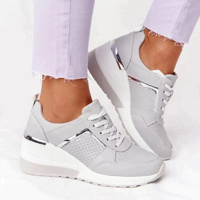 ZenStep Damessportschoen Beige Grijs Khaki Wit