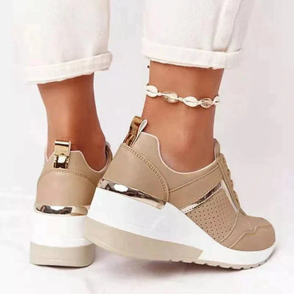 ZenStep Damessportschoen Beige Grijs Khaki Wit