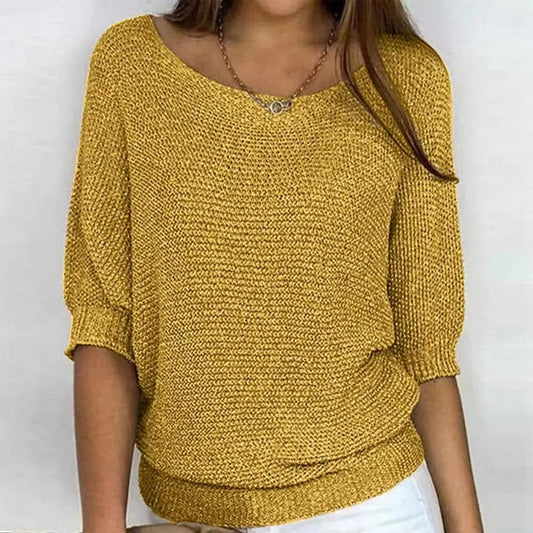Zomertrui Alma in frisse kleuren voor een stijlvolle look